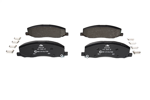 ATE 13.0460-2754.2 Brake pad set with acoustic wear warning, with accessories-image-955428