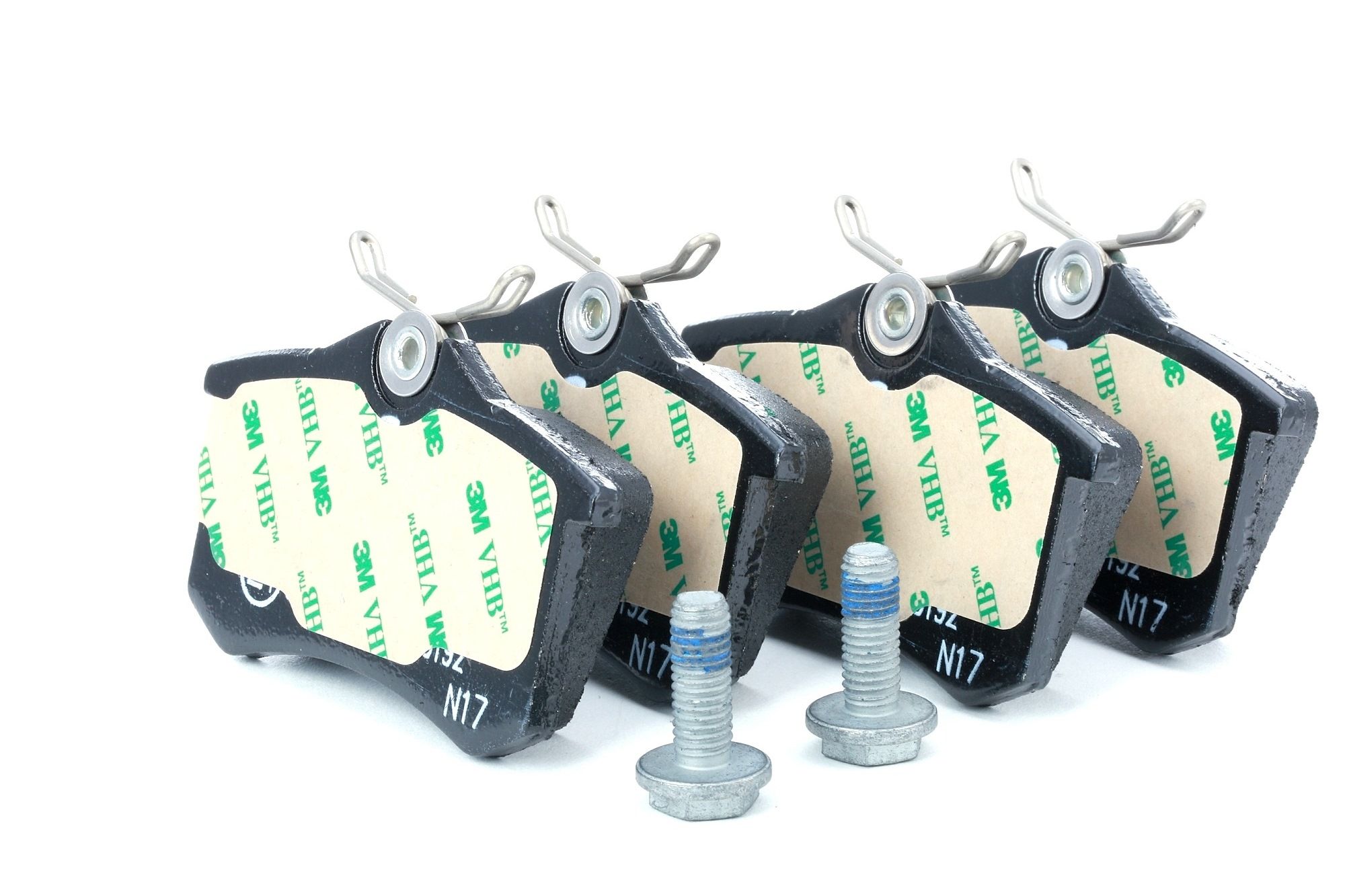 ATE 13.0460-2820.2 Brake pad set excl. wear warning contact, with brake caliper screws-image-955448