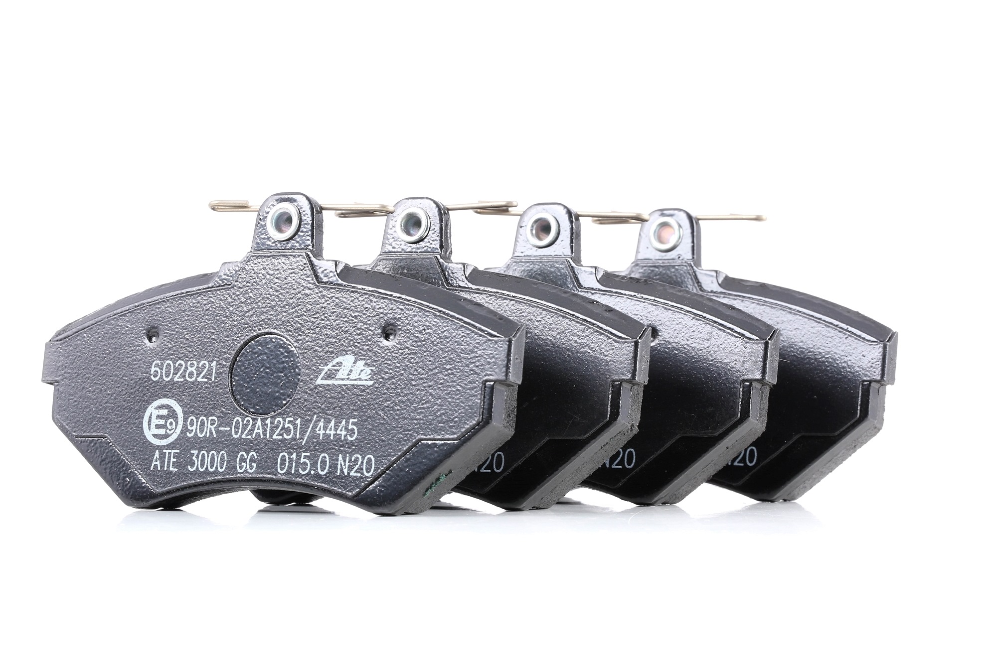 ATE 13.0460-2821.2 Brake pad set excl. wear warning contact, with brake caliper screws-image-955449