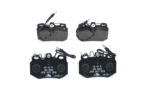 ATE 13.0460-2825.2 Brake pad set incl. wear warning contact-image-955453