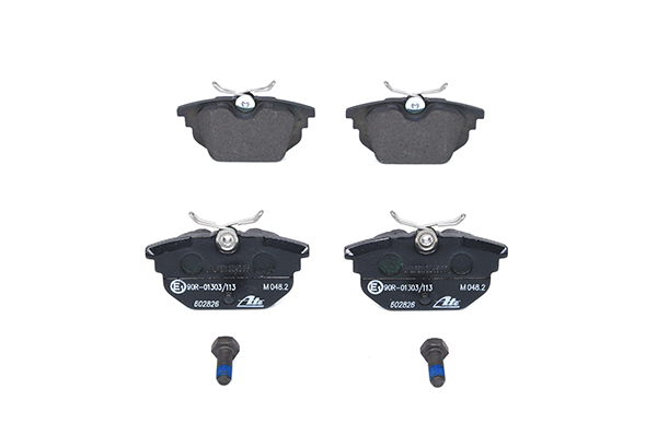 ATE 13.0460-2826.2 Brake pad set excl. wear warning contact, with brake caliper screws-image-955454