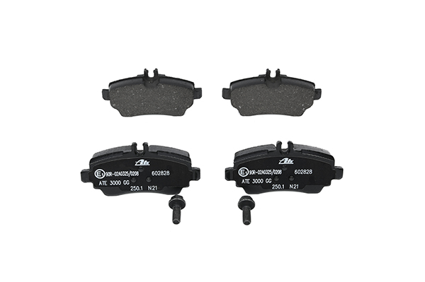 ATE 13.0460-2828.2 Brake pad set excl. wear warning contact, with brake caliper screws-image-955456