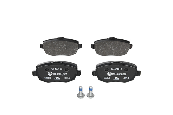 ATE 13.0460-2878.2 Brake pad set excl. wear warning contact, with brake caliper screws-image-955501