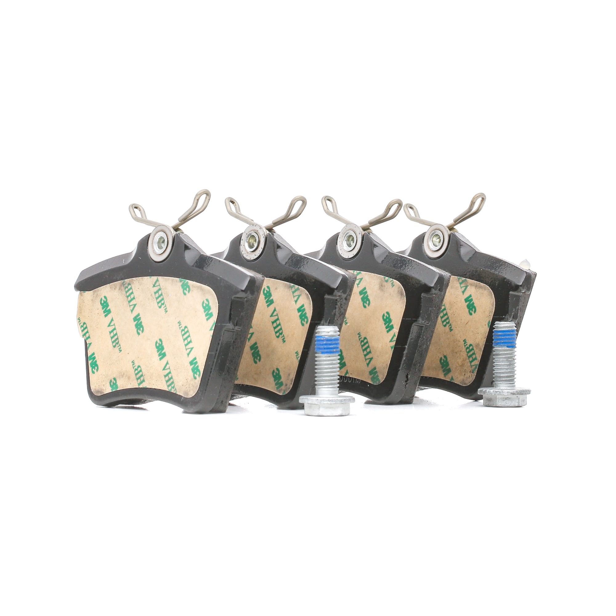 ATE 13.0460-2893.2 Brake pad set excl. wear warning contact, with brake caliper screws-image-955516