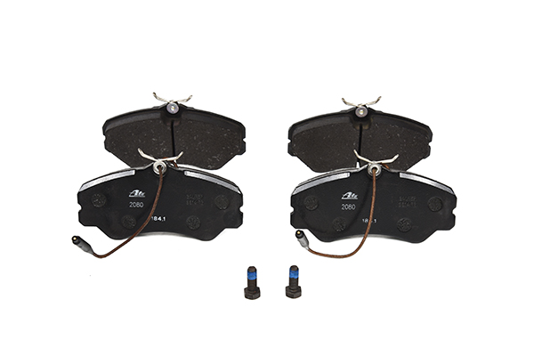 ATE 13.0460-2902.2 Brake pad set incl. wear warning contact, with brake caliper screws-image-955524