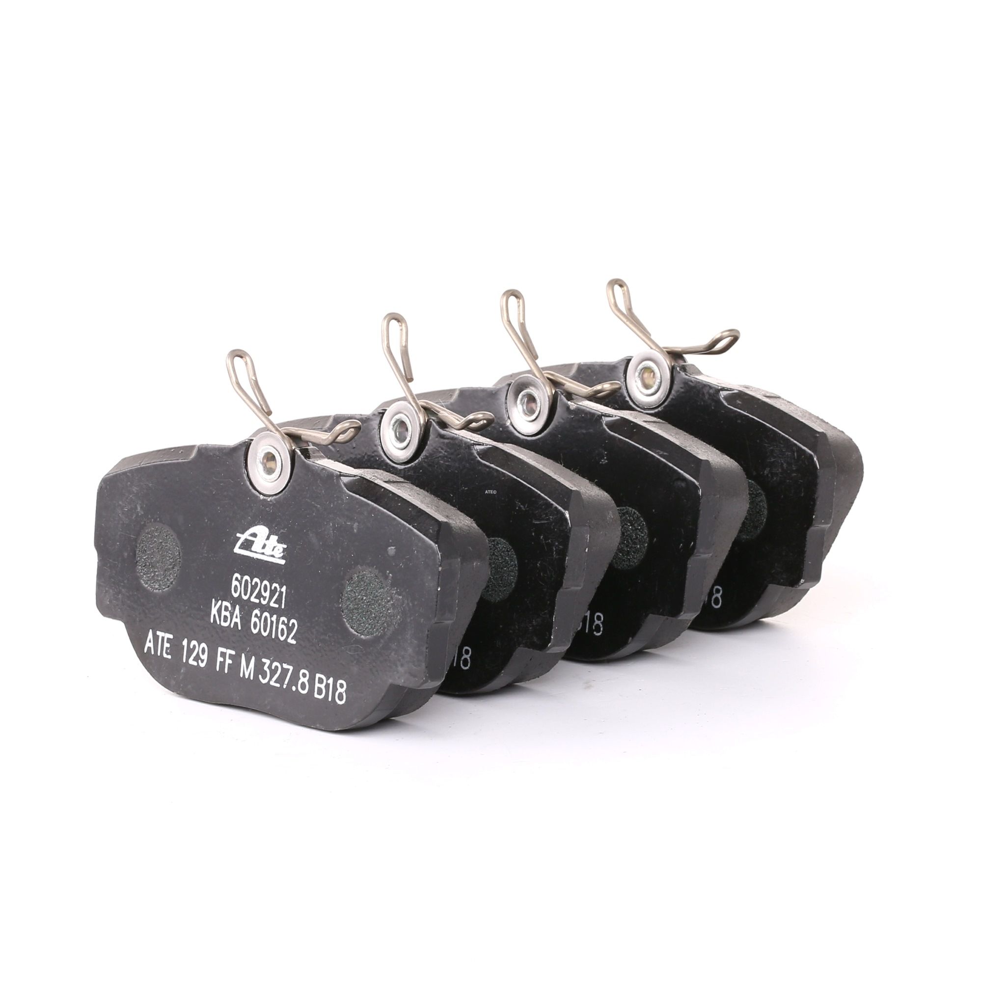 ATE 13.0460-2921.2 Brake pad set excl. wear warning contact, with brake caliper screws-image-955528