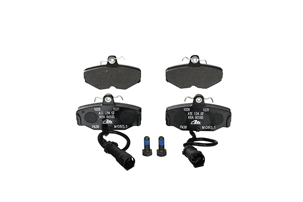 ATE 13.0460-2933.2 Brake pad set incl. wear warning contact, with brake caliper screws-image-955534