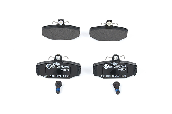ATE 13.0460-2935.2 Brake pad set excl. wear warning contact, with brake caliper screws-image-955536