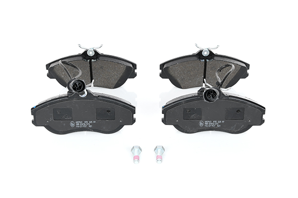 ATE 13.0460-2963.2 Brake pad set incl. wear warning contact, with brake caliper screws-image-955555
