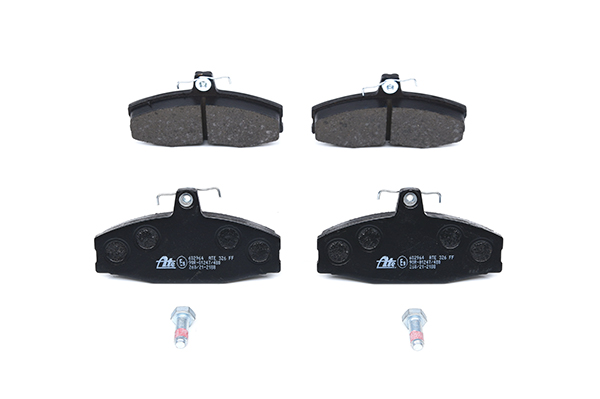 ATE 13.0460-2964.2 Brake pad set excl. wear warning contact, with brake caliper screws-image-955556