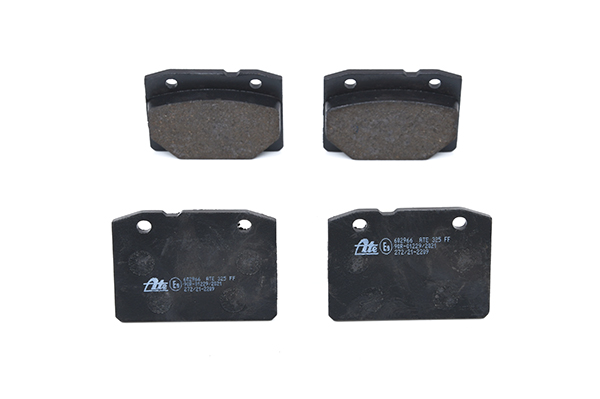 ATE 13.0460-2966.2 Brake pad set excl. wear warning contact-image-955558