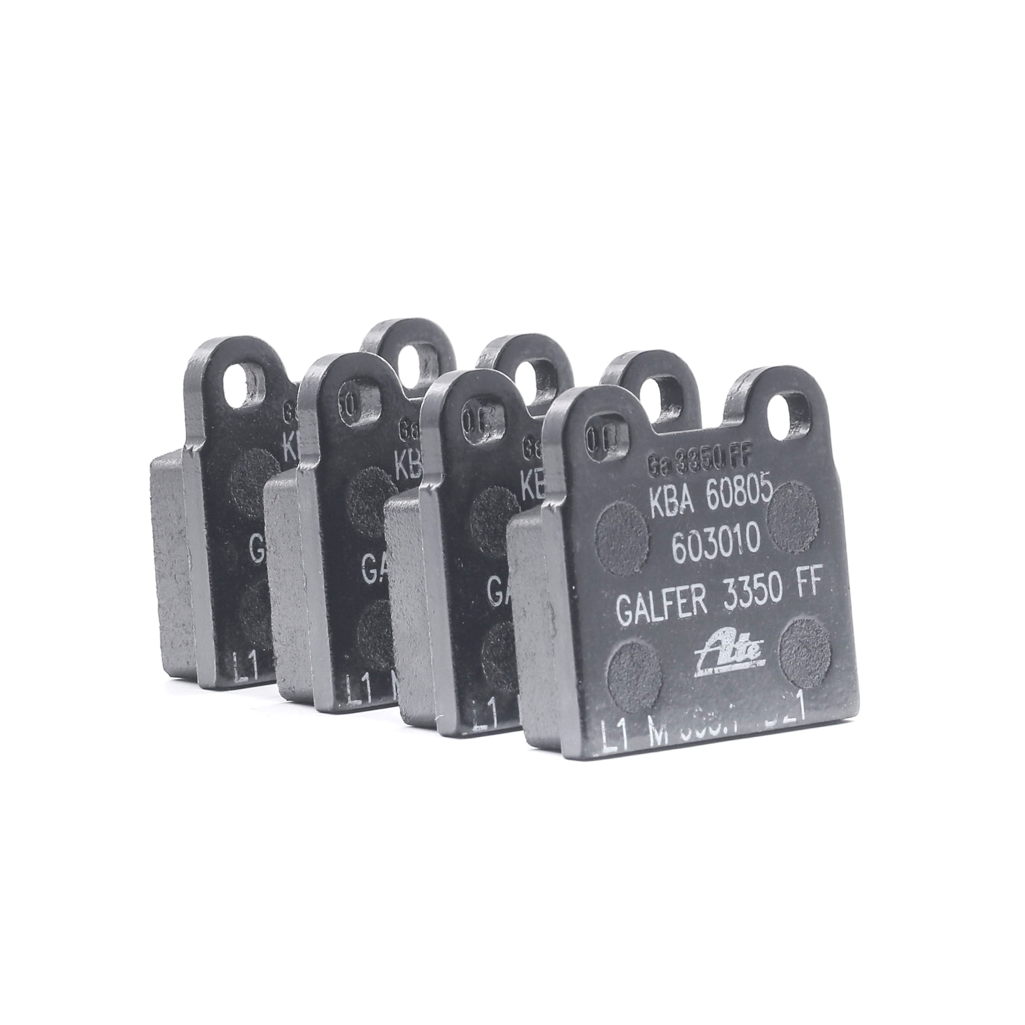ATE 13.0460-3010.2 Brake pad set excl. wear warning contact-image-955582