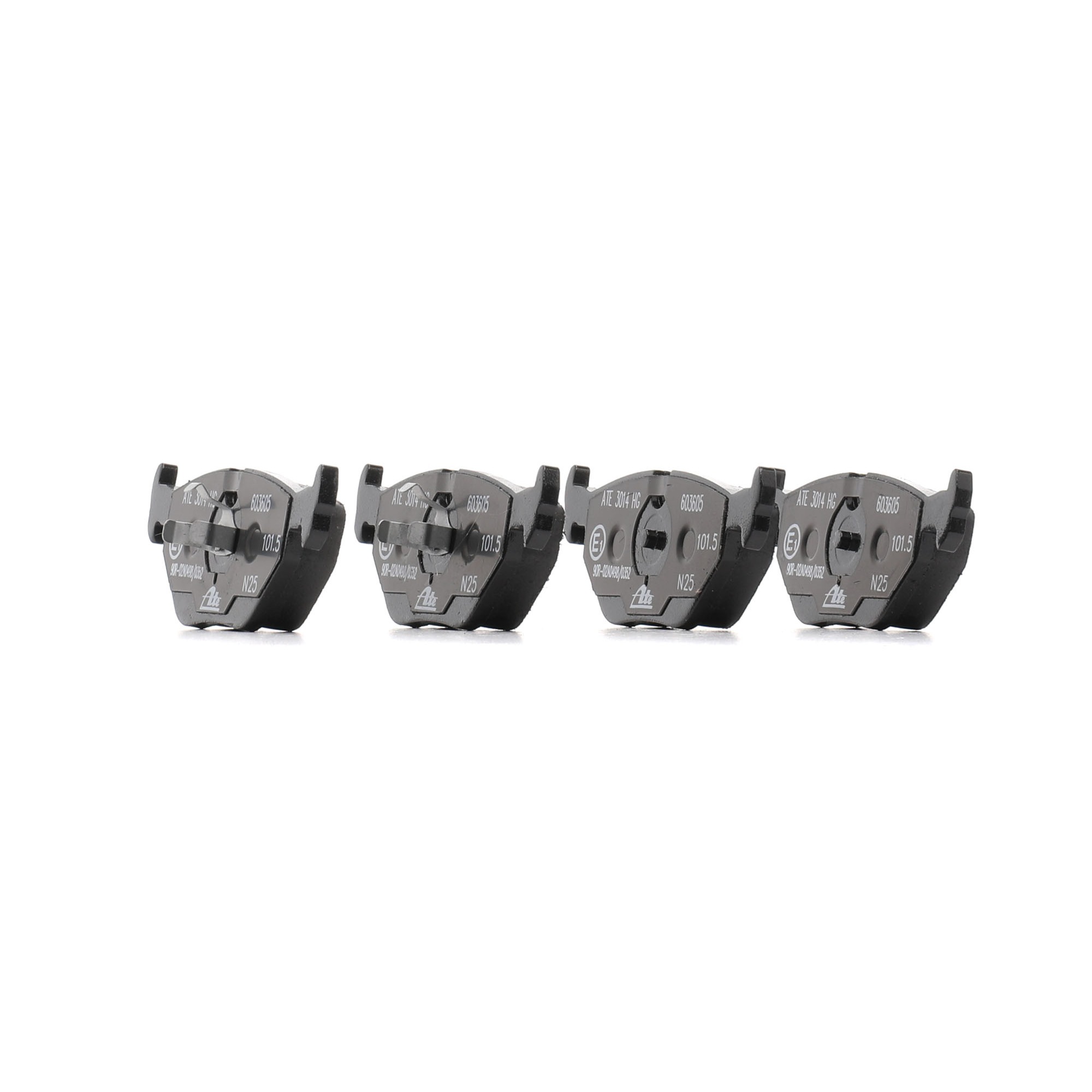 ATE 13.0460-3605.2 Brake pad set excl. wear warning contact-image-955594