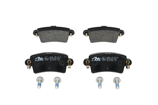 ATE 13.0460-3806.2 Brake pad set excl. wear warning contact, with brake caliper screws-image-955601