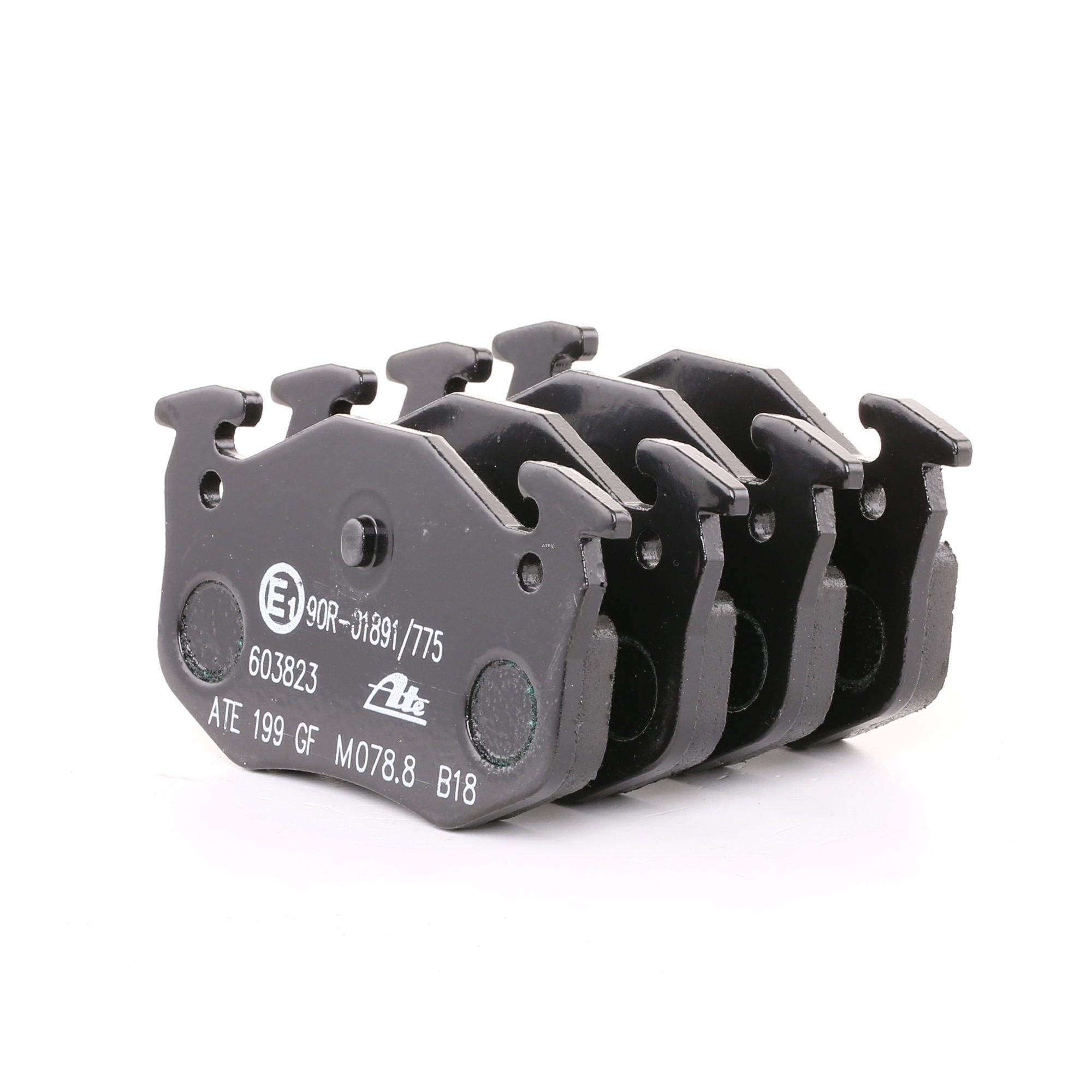 ATE 13.0460-3823.2 Brake pad set excl. wear warning contact