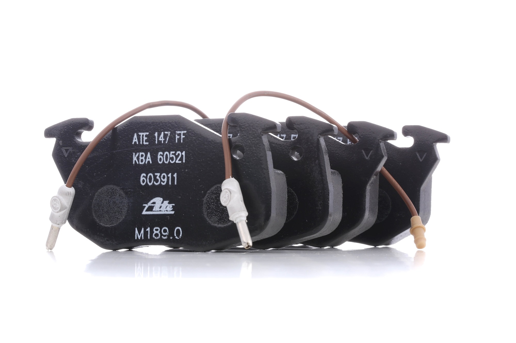ATE 13.0460-3911.2 Brake pad set incl. wear warning contact-image-955647