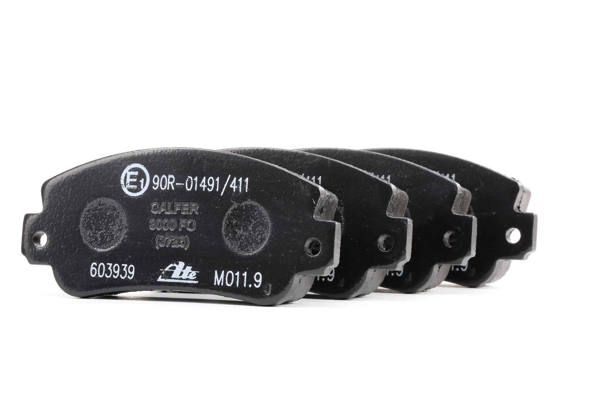 ATE 13.0460-3939.2 Brake pad set excl. wear warning contact-image-955658