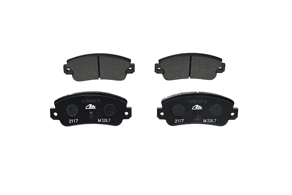 ATE 13.0460-3942.2 Brake pad set excl. wear warning contact-image-955660