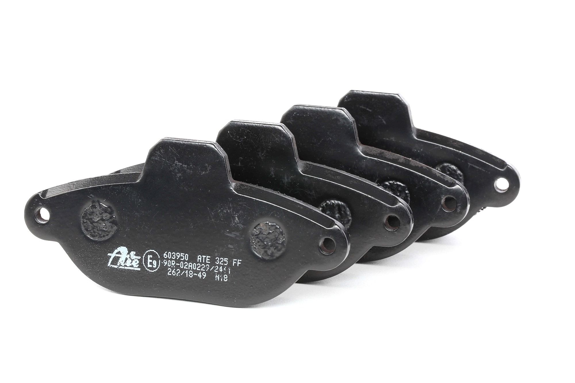 ATE 13.0460-3950.2 Brake pad set excl. wear warning contact-image-955668