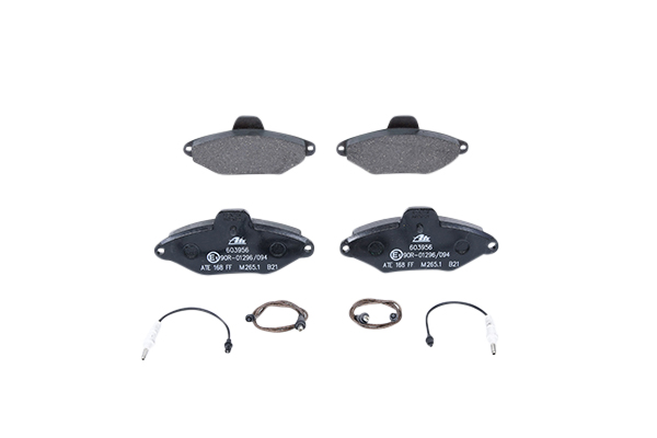 ATE 13.0460-3956.2 Brake pad set incl. wear warning contact-image-955674