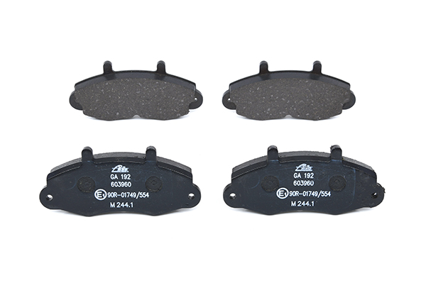 ATE 13.0460-3960.2 Brake pad set excl. wear warning contact-image-955677