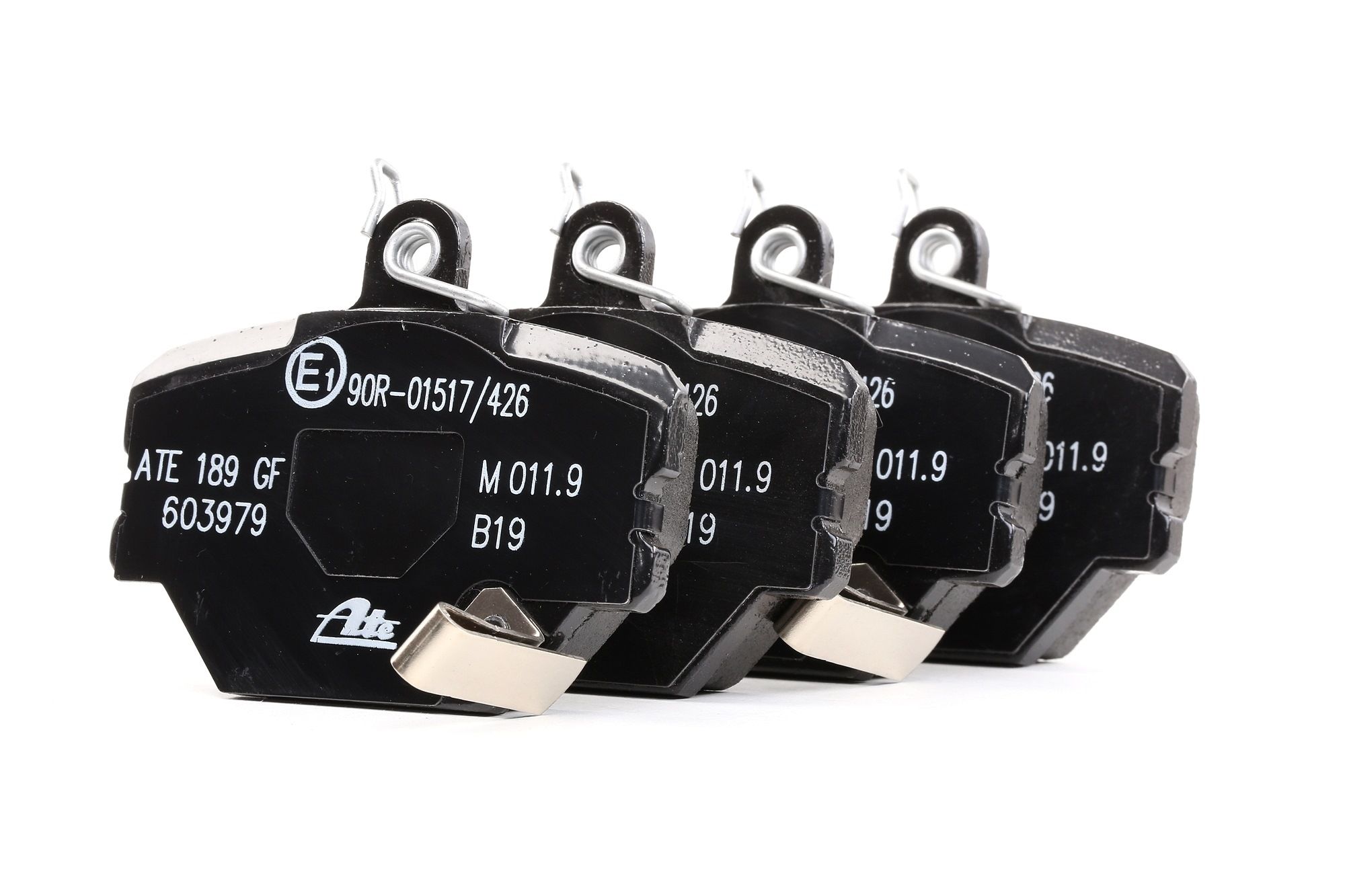 ATE 13.0460-3979.2 Brake pad set with acoustic wear warning, without accessories-image-955694