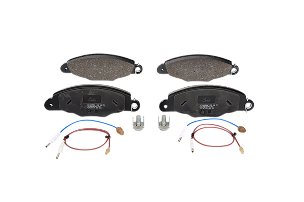 ATE 13.0460-3986.2 Brake pad set incl. wear warning contact, with brake caliper screws-image-955700