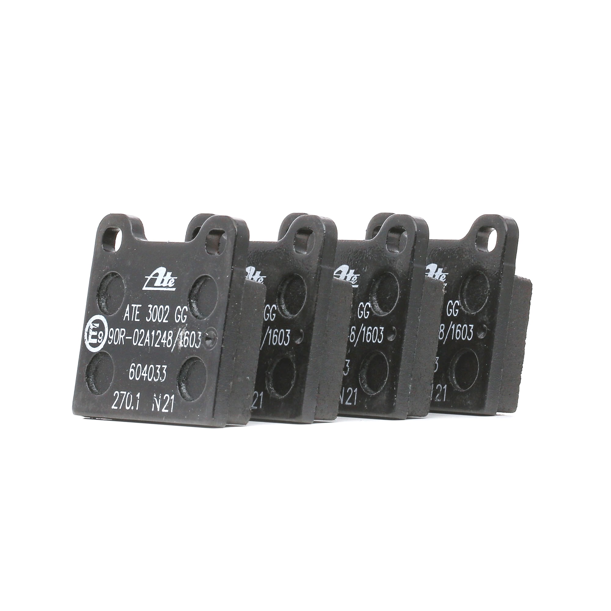 ATE 13.0460-4033.2 Brake pad set excl. wear warning contact-image-955718