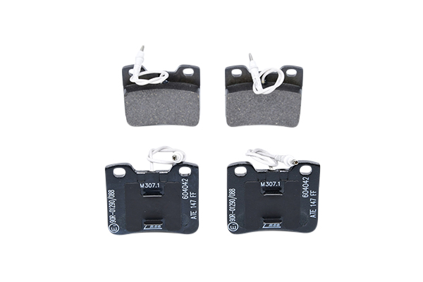 ATE 13.0460-4042.2 Brake pad set incl. wear warning contact-image-955725