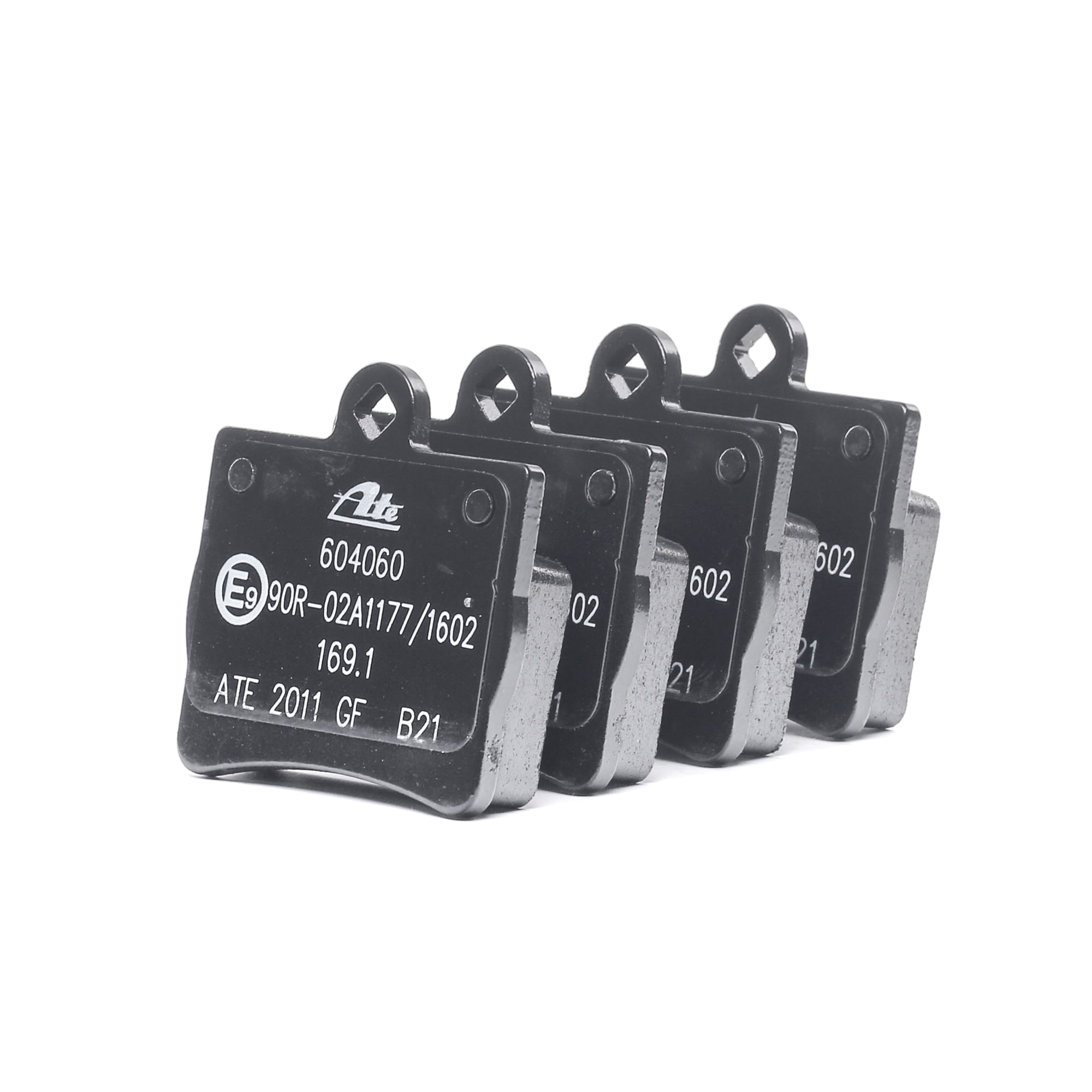 ATE 13.0460-4060.2 Brake pad set excl. wear warning contact-image-955734