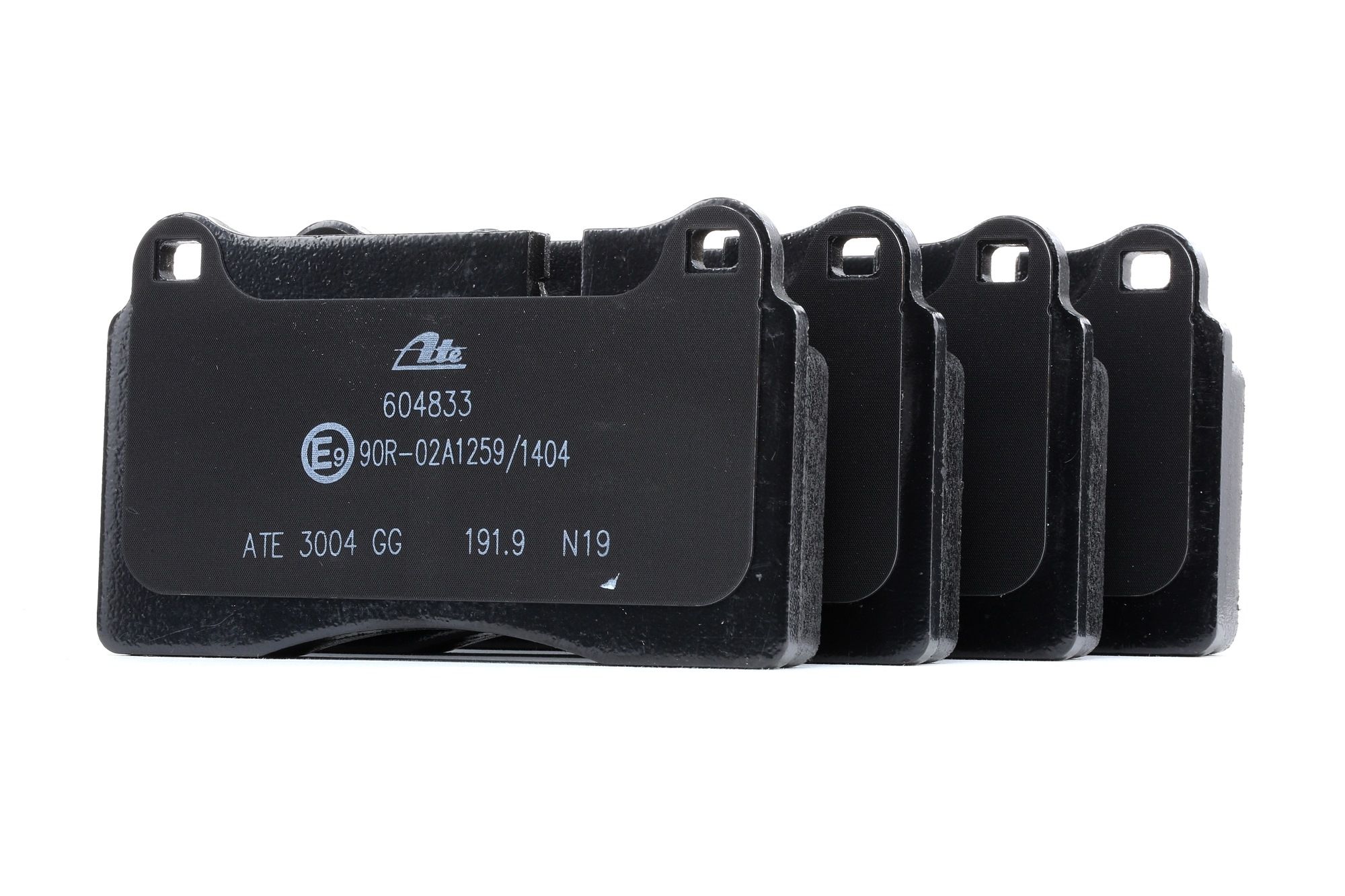 ATE 13.0460-4833.2 Brake pad set excl. wear warning contact, Left Connector-image-955769