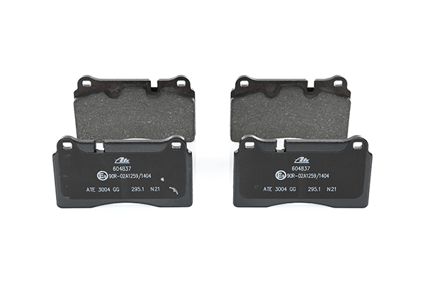 ATE 13.0460-4837.2 Brake pad set excl. wear warning contact, Right Connector-image-955771