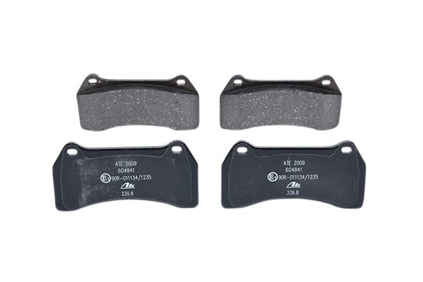 ATE 13.0460-4841.2 Brake pad set not prepared for wear warning indicator-image-955772