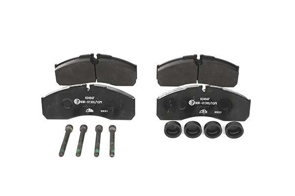 ATE 13.0460-4847.2 Brake pad set excl. wear warning contact, with brake caliper screws, with accessories-image-955776