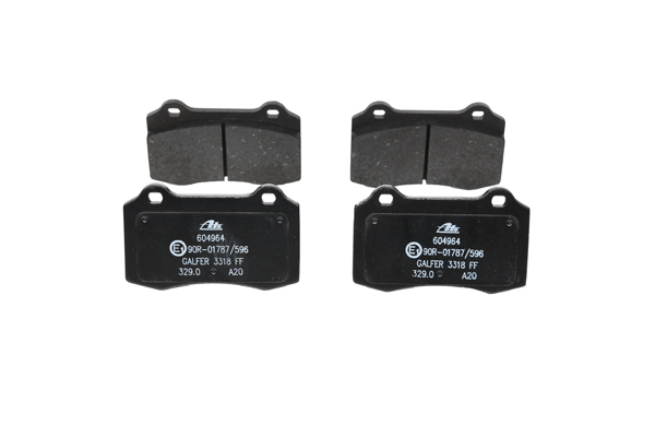 ATE 13.0460-4964.2 Brake pad set excl. wear warning contact-image-955805