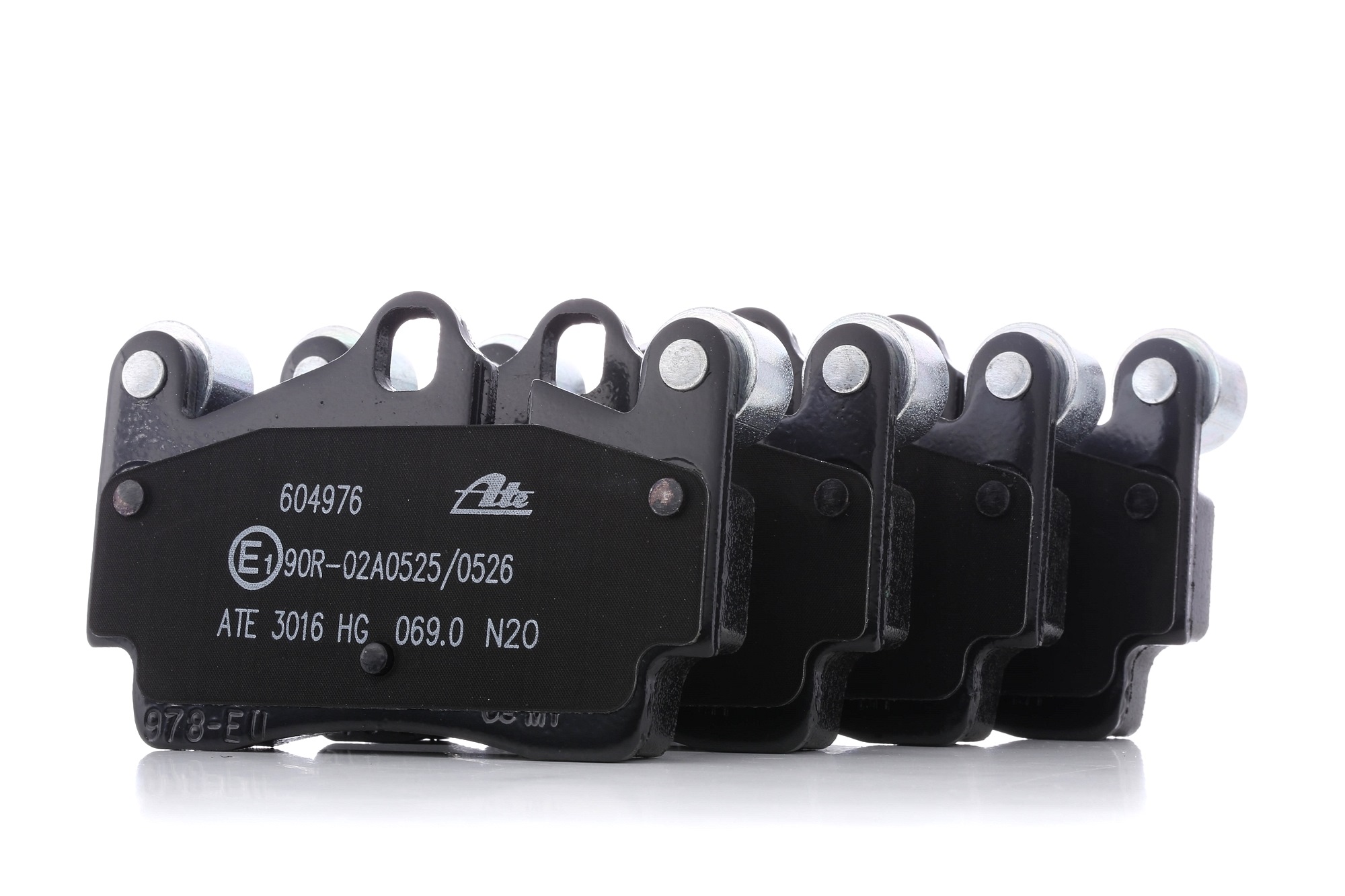 ATE 13.0460-4976.2 Brake pad set excl. wear warning contact-image-955816