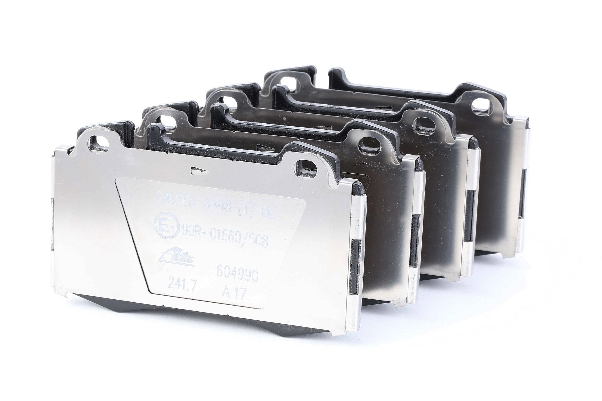 ATE 13.0460-4990.2 Brake pad set excl. wear warning contact-image-955827