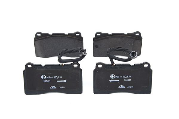 ATE 13.0460-4991.2 Brake pad set incl. wear warning contact-image-955828