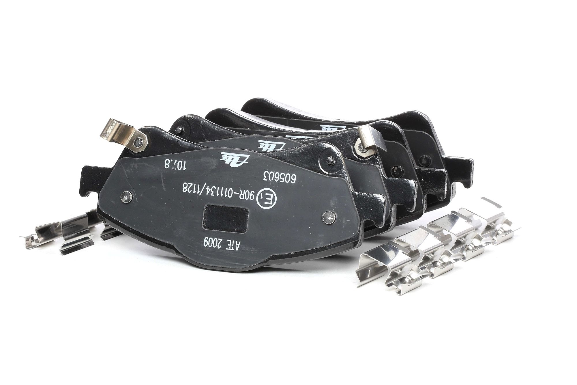 ATE 13.0460-5603.2 Brake pad set with acoustic wear warning, with accessories-image-955849