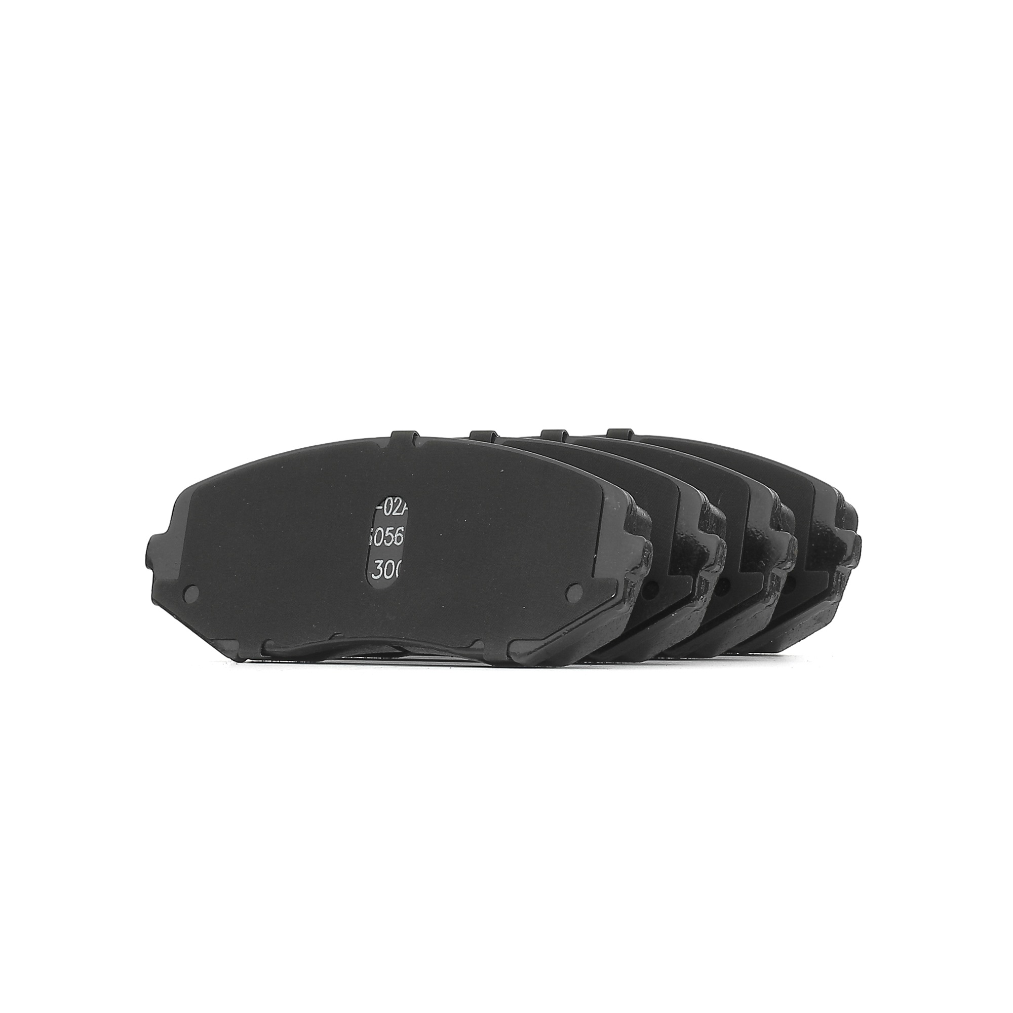 ATE 13.0460-5609.2 Brake pad set with acoustic wear warning, with anti-squeak plate-image-955855