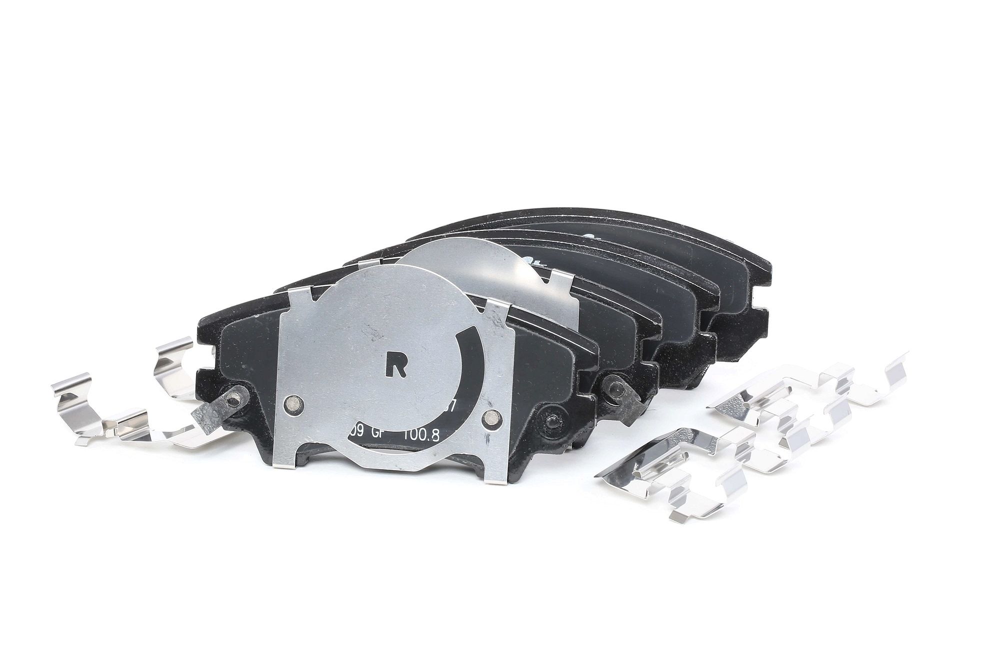 ATE 13.0460-5612.2 Brake pad set with acoustic wear warning, with accessories-image-955858