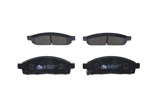ATE 13.0460-5631.2 Brake pad set with acoustic wear warning-image-955873