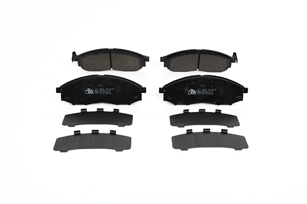 ATE 13.0460-5632.2 Brake pad set with acoustic wear warning, with anti-squeak plate-image-955874