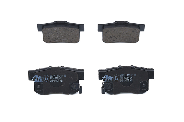 ATE 13.0460-5711.2 Brake pad set with acoustic wear warning-image-955883