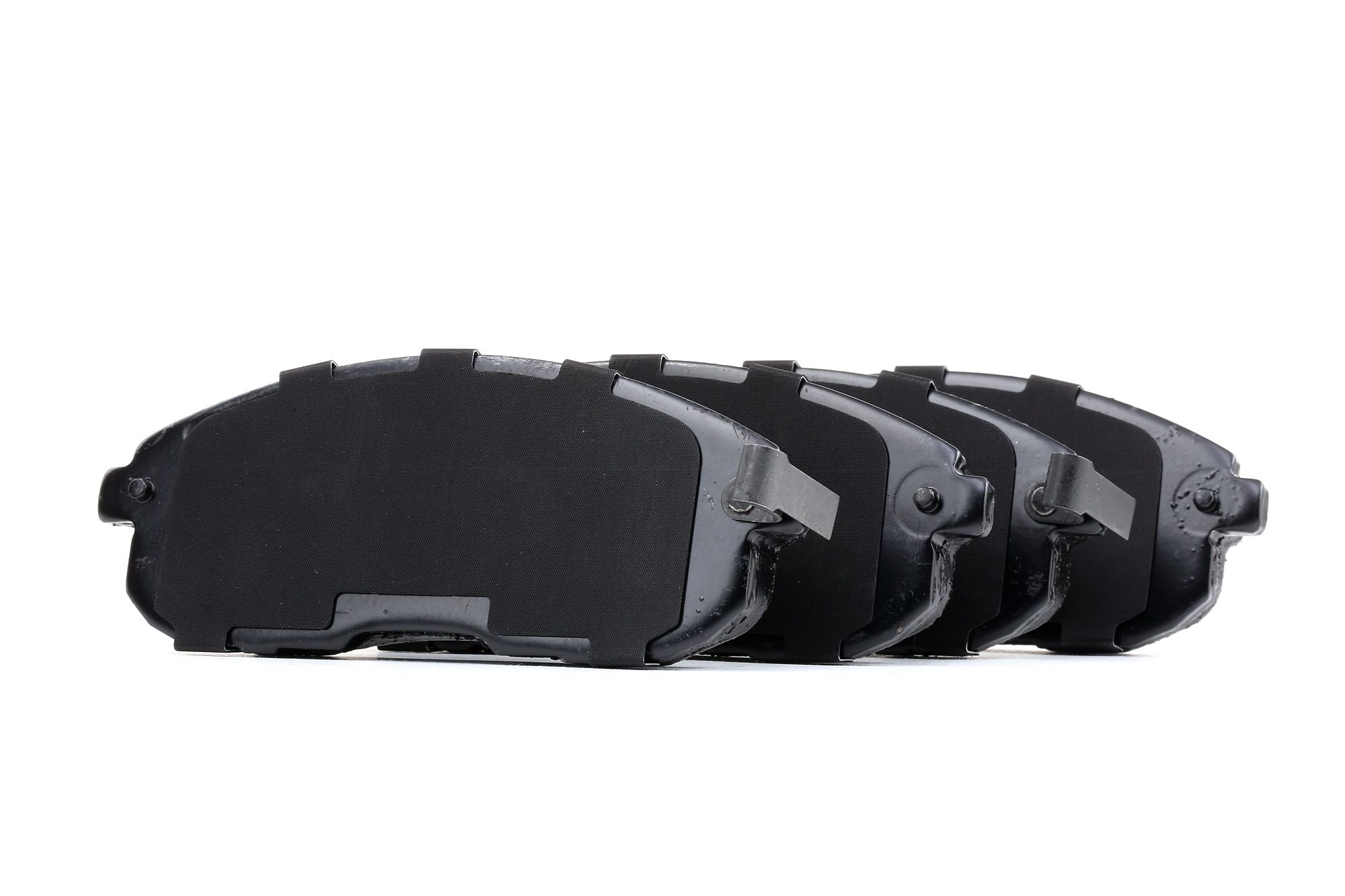 ATE 13.0460-5716.2 Brake pad set with acoustic wear warning, with anti-squeak plate-image-955887