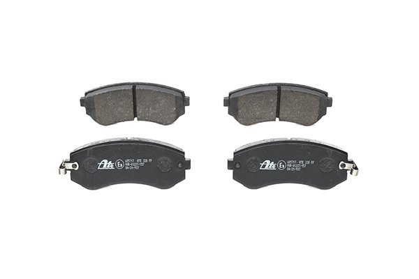 ATE 13.0460-5717.2 Brake pad set with acoustic wear warning-image-955888