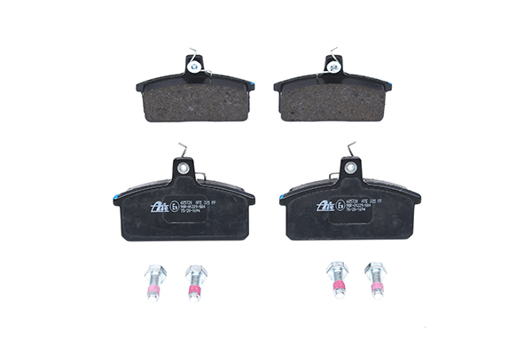 ATE 13.0460-5720.2 Brake pad set excl. wear warning contact, with brake caliper screws-image-955890