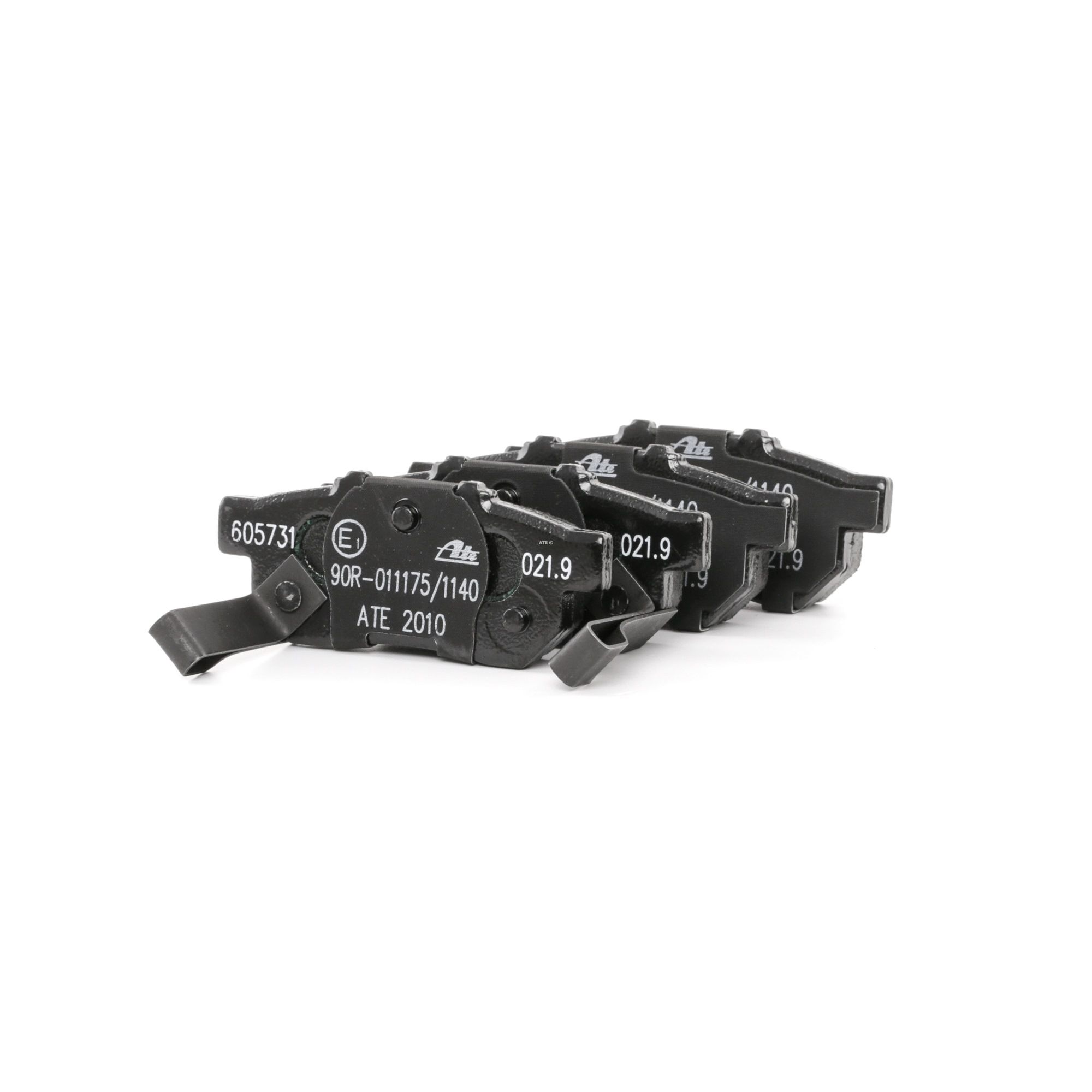ATE 13.0460-5731.2 Brake pad set with acoustic wear warning-image-955894