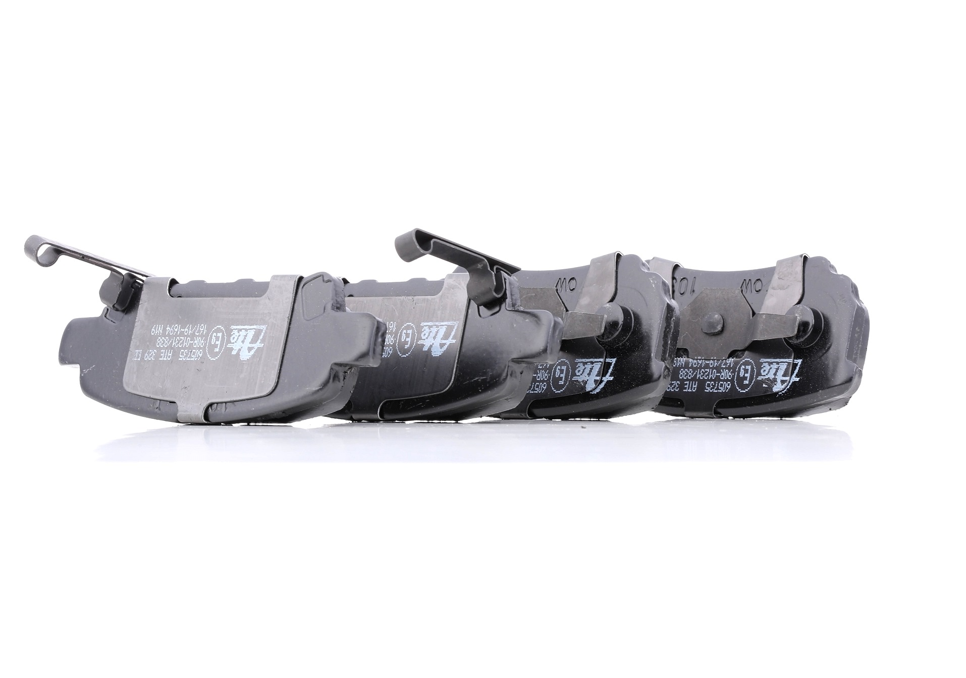 ATE 13.0460-5735.2 Brake pad set with acoustic wear warning-image-955897