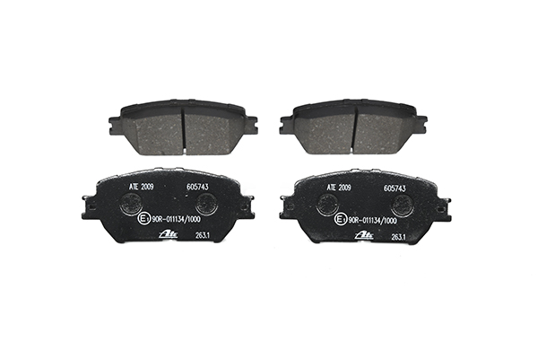 ATE 13.0460-5743.2 Brake pad set excl. wear warning contact-image-955902